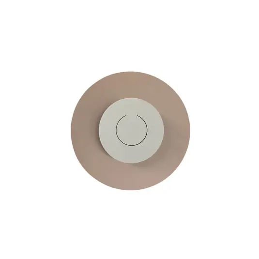 Ajánlat Knikerboker LED fali lámpa DoppioZero, rózsaszín/fehér, Ø 30 cm