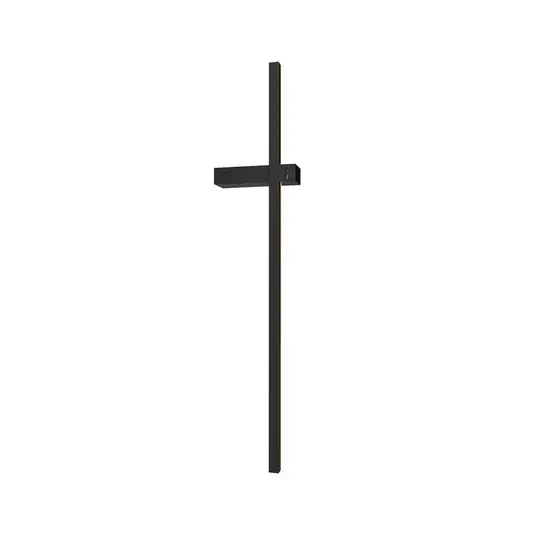 Legnépszerűbb LED fali lámpa Vision, magasság 60 cm, fém, fekete, 3000 K
