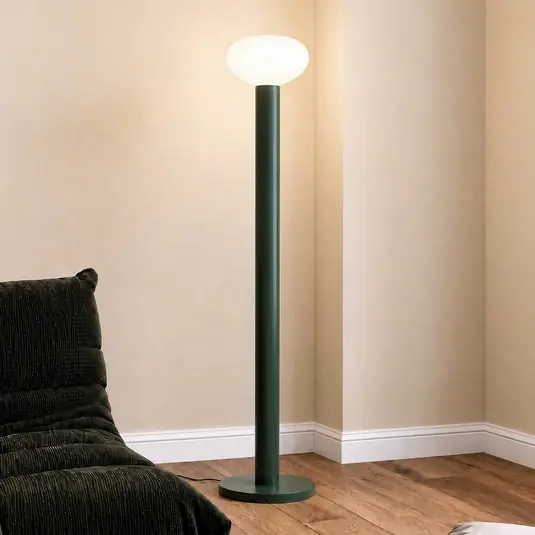 Flo álló világítás, zöld, magasság 138 cm, 1 izzó, üveg Vedd meg most