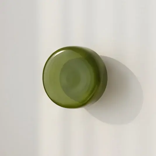 Bestseller BonBon fali világítás, zöld, Ø 16 cm, üveg