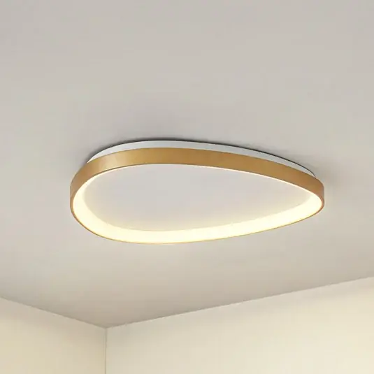 Lucande LED mennyezeti világítás Asken, 61 cm, arany, CCT, dimmelhető Akciós ár