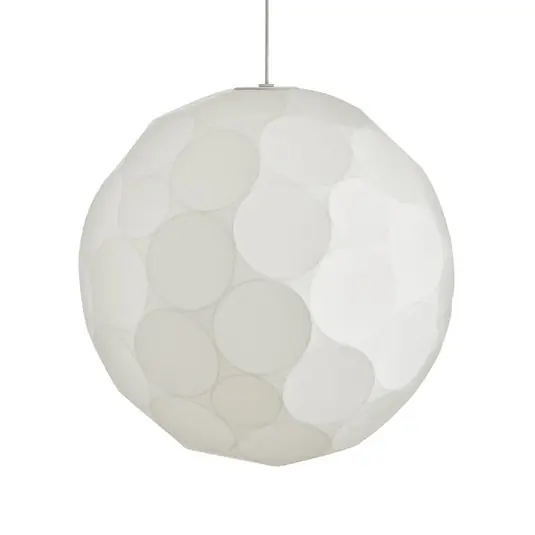 Tom Dixon Soft lógó lámpa, Ø 60 cm, fehér, műanyag, E27 Vedd meg most