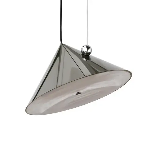 Vedd meg most Tom Dixon LED lógó lámpa Pose, zöld, Ø 43 cm, acél dimmelhető