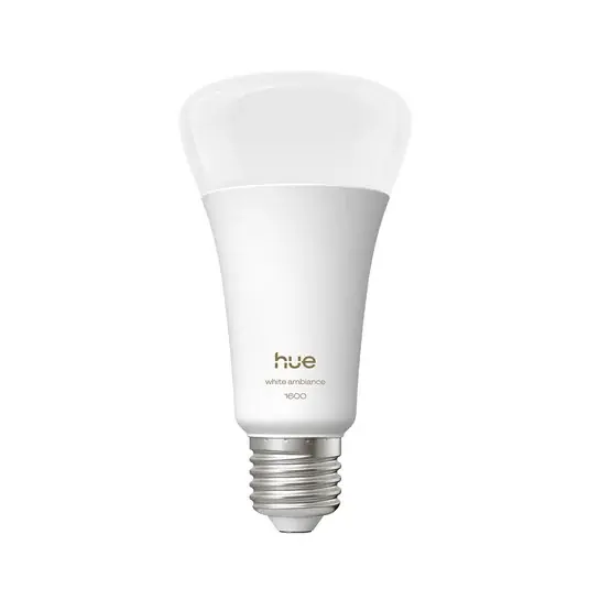 Vedd meg online Philips Hue White Ambiance intelligens E27 LED, 11,8 W, 1600 lm, CCT