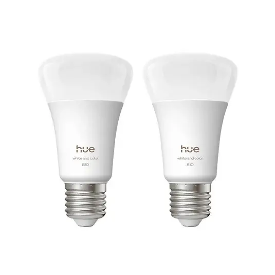 Philips Hue WACA Smart E27 LED, 6 W, 810 lm, CCT RGB 2 db-os készlet Csak ma