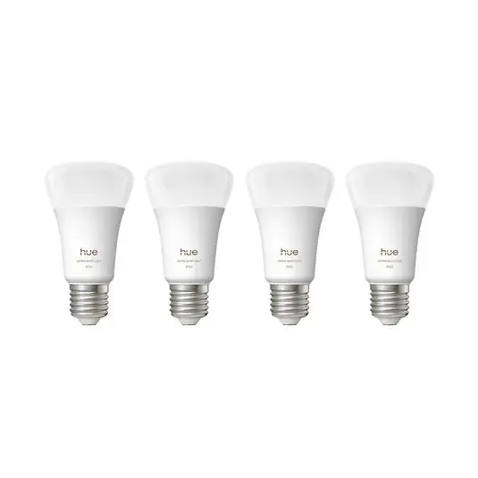Ajánlat Philips Hue WACA Smart E27 LED, 6 W, 810 lm, CCT RGB 4 darabos készlet