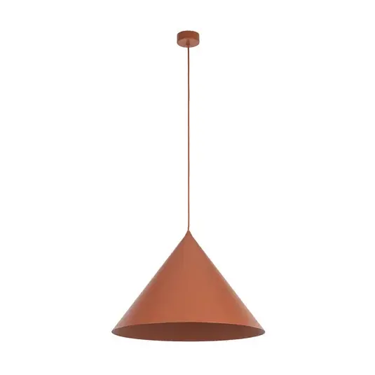 Szezonális akció Cono lógó világítás, 1 izzó, Ø 50 cm, terrakotta, E27