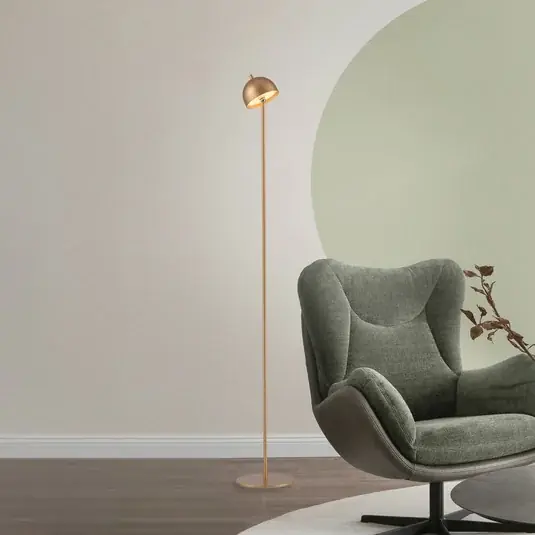 Schöner Wohnen Bellis LED tölthető állólámpa, arany színű, IP54 Vásárlói kedvenc