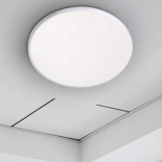 Utolsó esély Suma LED süllyesztett lámpa, Ø 21,5 cm, fehér, dimmelhető, IP44