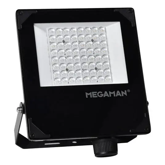 Akciós ár MEGAMAN LED kültéri spotlámpa Hugo, 50 W, 3000 K, IP66