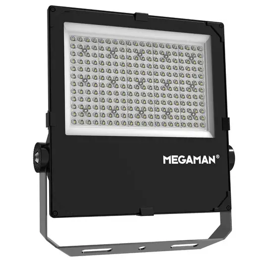 MEGAMAN LED kültéri spotlámpa Hugo, 150 W, 3000 K, IP66 Biztonságos fizetés