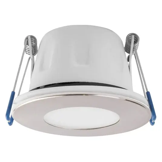 Ajánlat MEGAMAN LED süllyesztett spotlámpa Tego Slim, 4000 K, nikkel, IP65