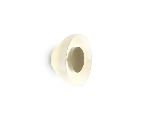 MARSET LED fali világítás Aura, Ø 18 cm, be/ki, opál Akciós ár