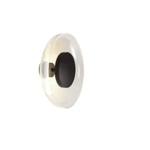 Újdonság MARSET LED fali világítás Aura Plus Ø 25 cm On/Off, áttetsző