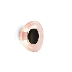 Akciós ár MARSET LED fali világítás Aura, Ø 18 cm, be/ki, réz