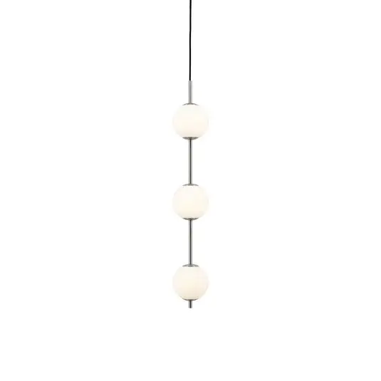 Csak ma UMAGE LED lógó világítás Audrey, acélszínű, 3 izzós, Ø 12 cm