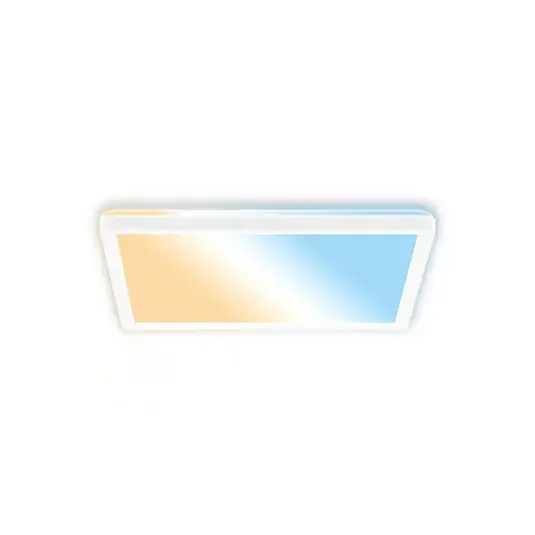 LED mennyezeti lámpa Tava A, CCT, 29 x 29 cm, fehér, távirányítóval Kedvezmény