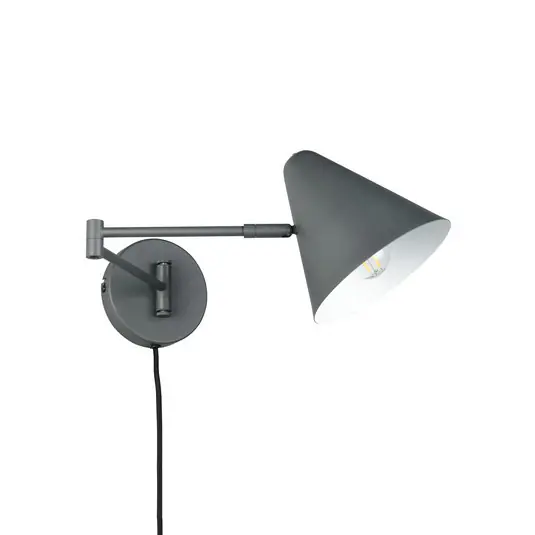 Cosima fali világítás, antracit, kinyúlás 54 cm, fém Kihagyhatatlan ajánlat