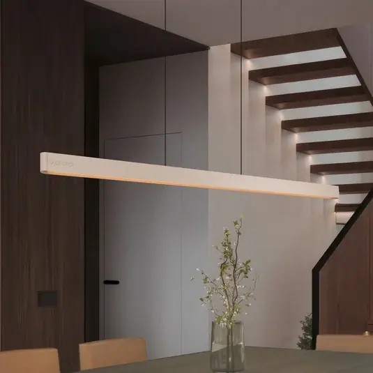 Bestseller LED lógó világítás Donegal, bézs színű, hossza 150 cm, CCT