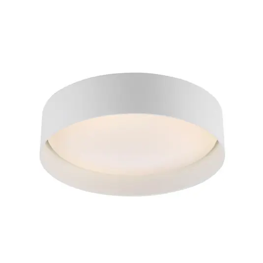 TAVOLI LED mennyezeti világítás, fehér, Ø 29 cm, fém, CCT, dimmelhető Újdonság