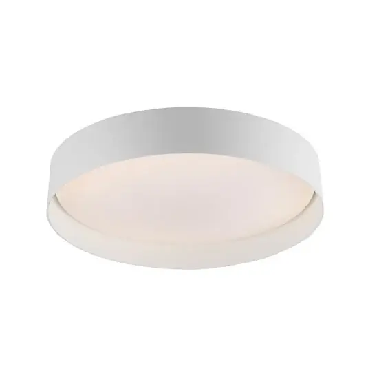 Biztonságos fizetés TAVOLI LED mennyezeti világítás, fehér, Ø 39 cm, fém, CCT, dimmelhető