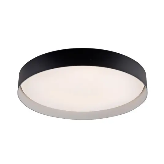 TAVOLI LED mennyezeti világítás, fekete, Ø 49 cm, fém, CCT, dimmelhető Ajánlat