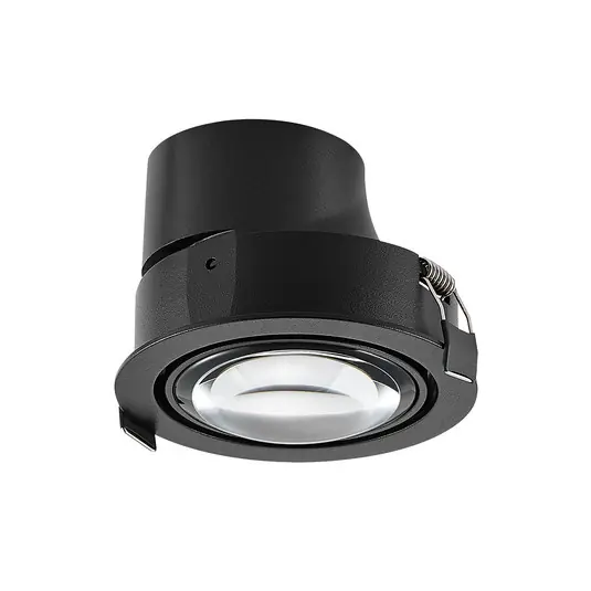 MAG MINI fekete LED beépíthető mennyezeti lámpa, Ø 10 cm, CCT 18 V Exkluzív ajánlat