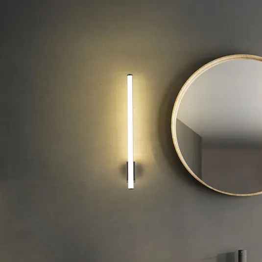 VINA UP M LED fali világítás, fekete, magasság 60 cm, IP44, CCT Ajánlat