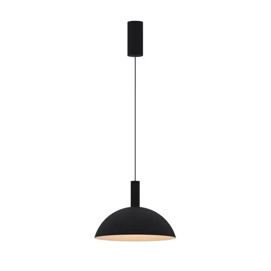 Legjobb ár LORA II LED lógó világítás, fekete, Ø 24 cm, dimmelhető, 40° CCT