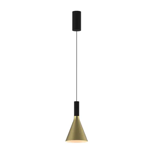 Olcsóbb LORA I LED lógó világítás, sárgaréz, Ø 15 cm, dimmelhető, 40°, CCT