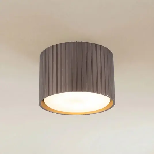 Újdonság Ferro downlight, barna, műanyag, 6 cm magas, GX53