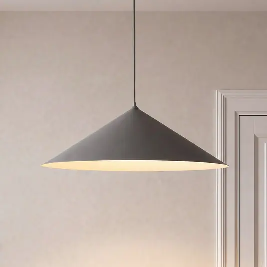 Legjobb ár Lumen XL lógó világítás, barna, fém, Ø 49 cm, GX53