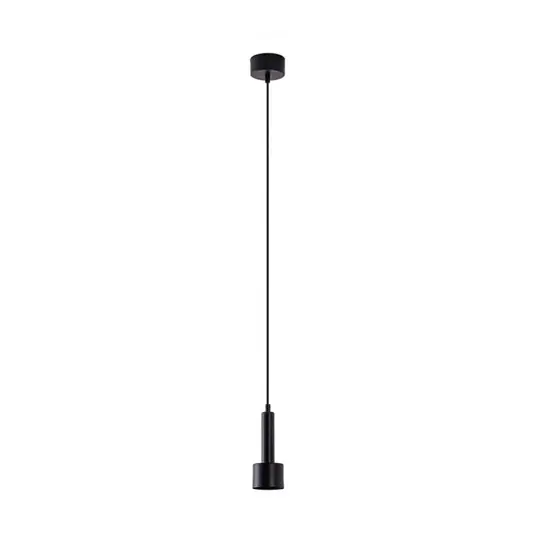 22177-es LED lógó világítás, fekete, átmérő 7 cm, fém Prémium