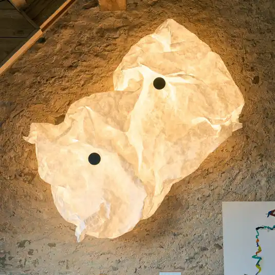 FLOS Maap W2 fali világítás, szélesség 240 cm, 8 izzós, fehér, E27 Akciós ár