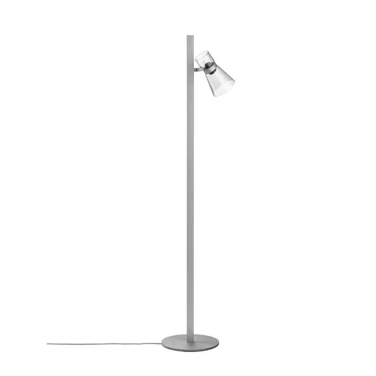 Korlátozott ajánlat FLOS Nocturne F1 Cone LED álló lámpa, ezüst, 1 izzó, 206 cm