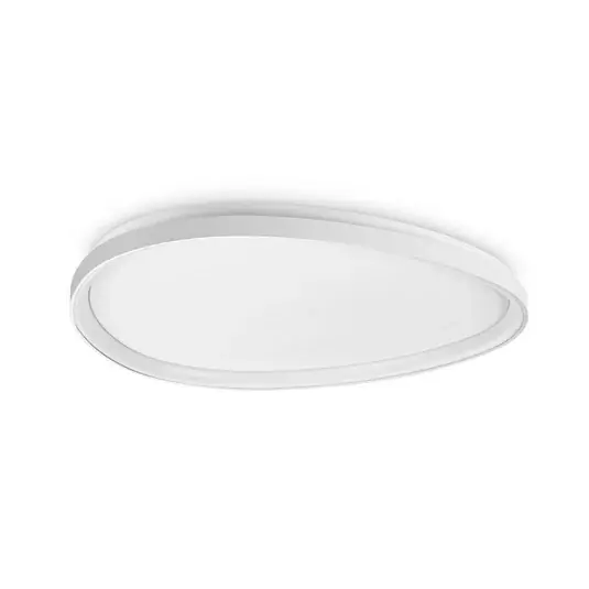 Szezonális akció IDEAL LUX Gemini fehér LED mennyezeti lámpa, 81 cm, 2700 K, be-/kikapcsoló