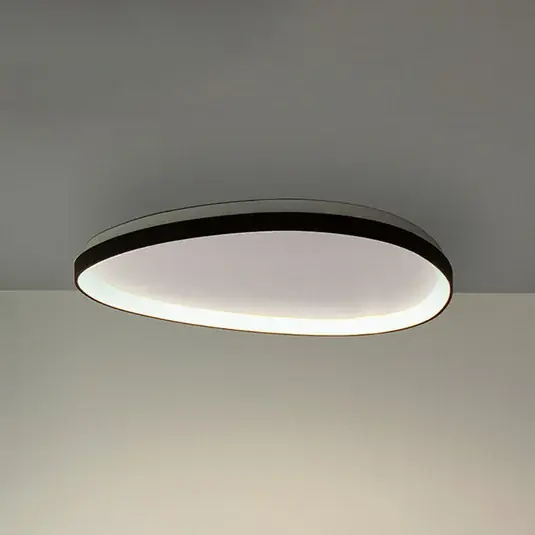 IDEAL LUX Gemini LED mennyezeti lámpa, fekete, 81 cm, 4000 K, be-/kikapcsoló Nézd meg most