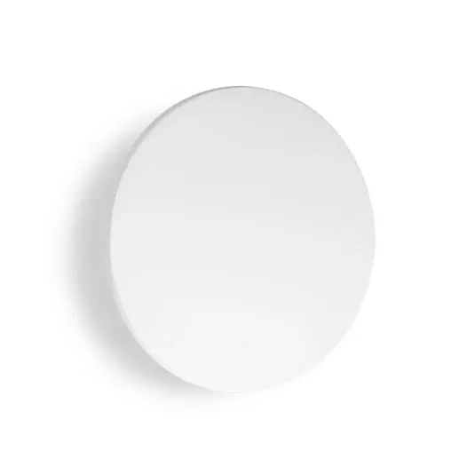 Csak ma IDEAL LUX Punto LED kültéri falilámpa, fehér, Ø 30 cm