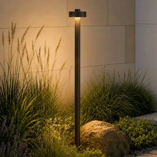 Lucande Nirella LED ösvény világítás, 100 cm, fekete, CCT, IP65 Szezonális akció