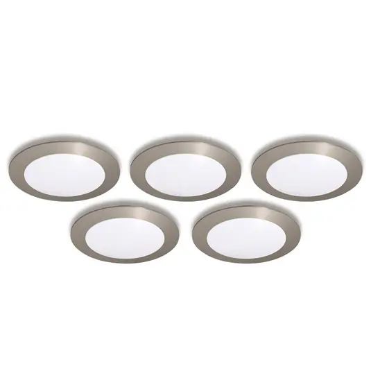 Olcsóbb beép. lámpa FR 68-LED 5 db-os készlet melegfehér