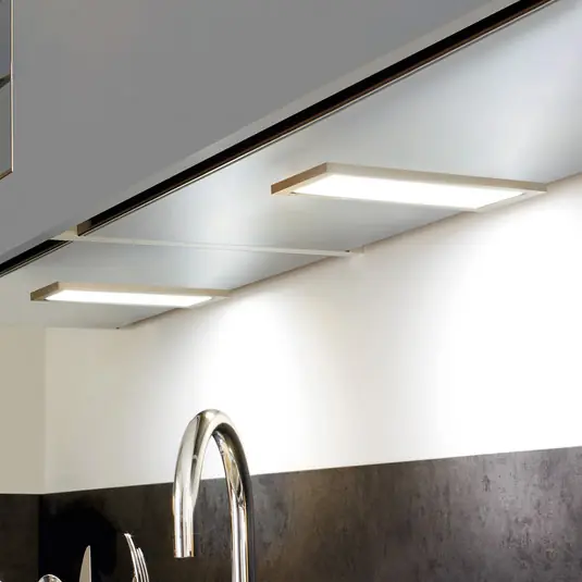 LED pult alatti lámpa Sky fényerőszabályozóval 2 db 4.000K rozsdamentes acél Népszerű