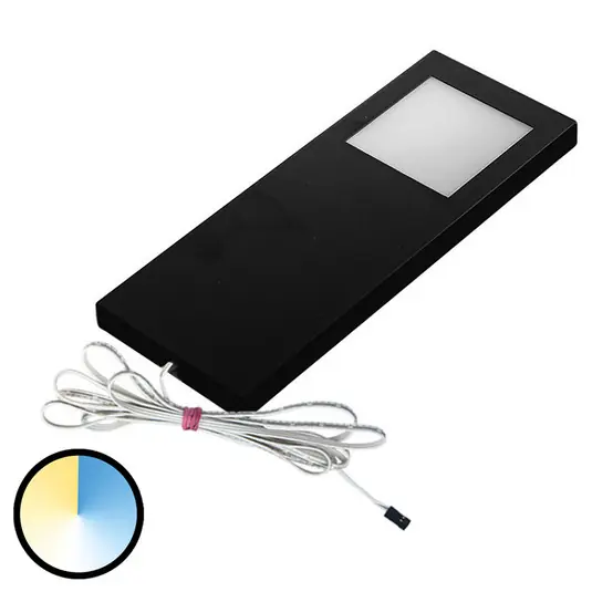 Olcsó Pultvilágító lámpa Dynamic LEDSlimPad F 1db fekete