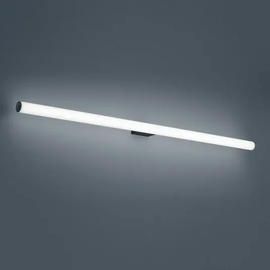 Gyors kiszállítás Helestra Loom LED tükör lámpa fekete 120 cm