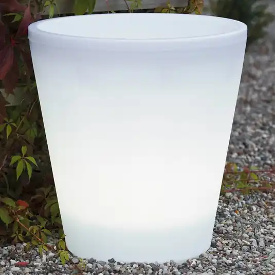 LED-es virágcserép Assisi világító Ø 37 cm Bestseller