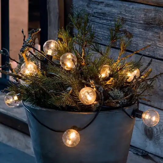 LED fényfüzér izzószálas optika borostyán 10 égős Expressz kézbesítés