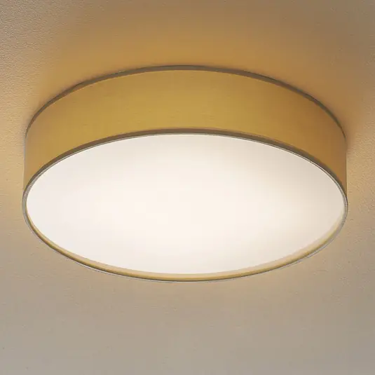 Expressz kézbesítés LED-C4 Bol LED mennyezeti lámpa szövet ernyővel