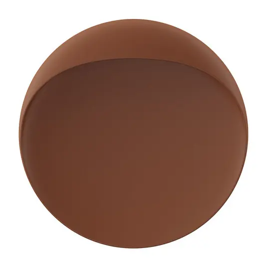 Louis Poulsen Flindt LED-es fali lámpa, corten, 2700 K, Ø 30 cm Szuper akció