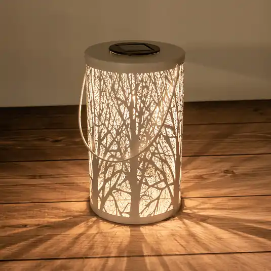 5266523 LED napelemes lámpa erdő motívummal Azonnali szállítás
