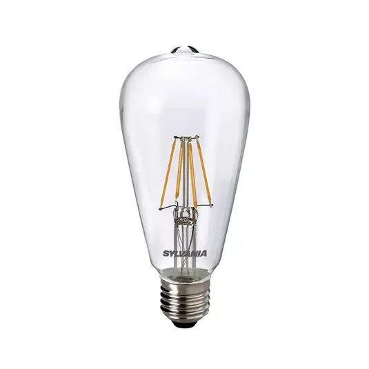 LED lámpa E27 ToLEDo RT ST64 4,5W 827 átlátszó Gyors szállítás