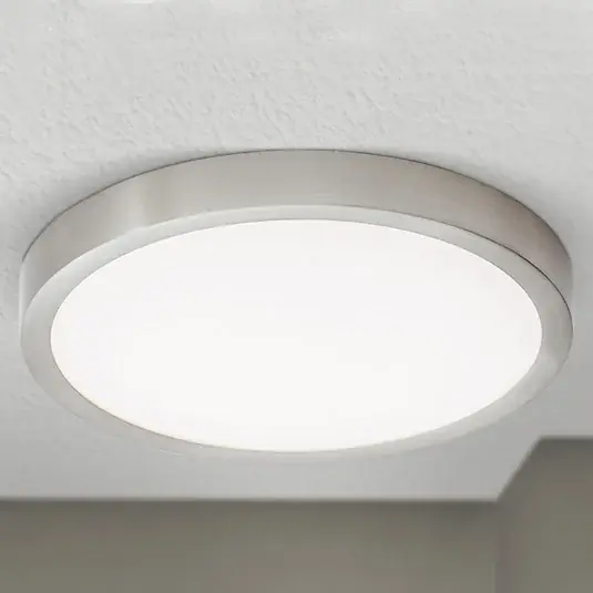LED lámpa Vika, kerek, titán matt, Ø 23 cm Outlet